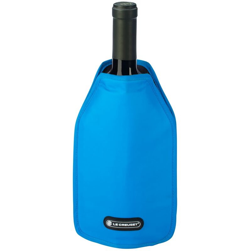 Image of Le Creuset - WA-126 Borsa Termica per Bottiglie di Vino o di Champagne, Tessuto Idrorepellente, Blu Marsiglia