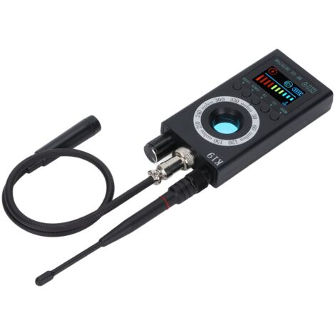 Le détecteur de signaux radiofréquences K-19 convient aux caméras espion sans fil, aux appareils GPS et aux équipements de surveillance électronique.