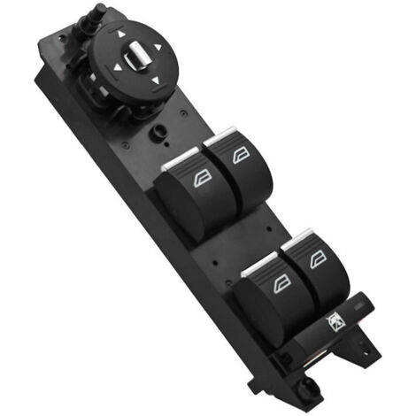 Le F1ET-14A132-CB est un interrupteur de lève-vitre compatible avec les modèles Ford Focus de 2012 à 2017. Il commande les vitres électriques et sert d'interrupteur principal côté conducteur.