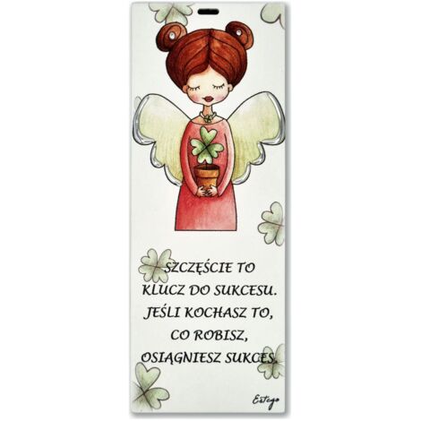 Le Graziose Cuadro pintado diciendo Felicidad 6x15 cm  Tamaño: 6x15cm  SKU: ES0512402PL