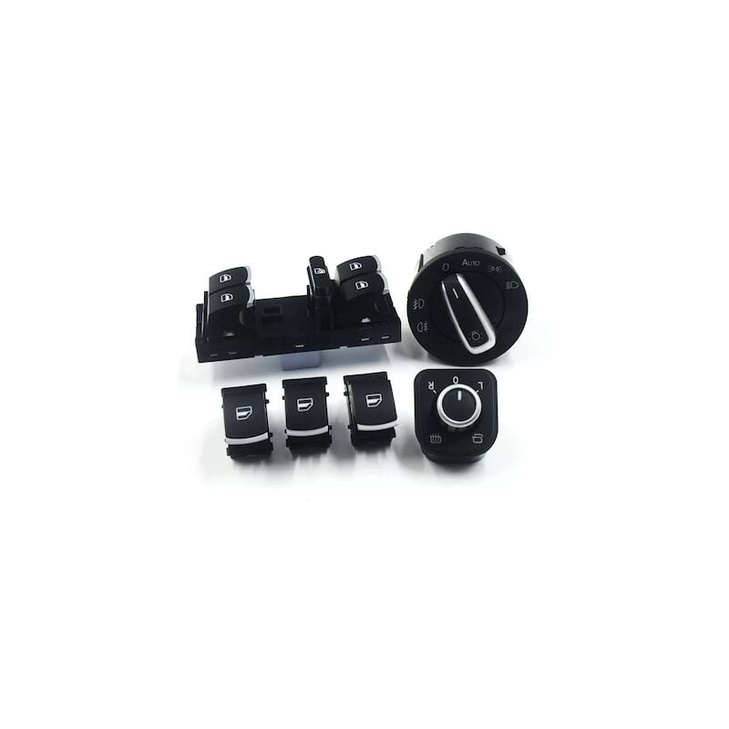 Le jeu de boutons est compatible avec Volkswagen Passat B6, B7, cc, Eos, jetta, Golf 5, 6, tiguan, touran