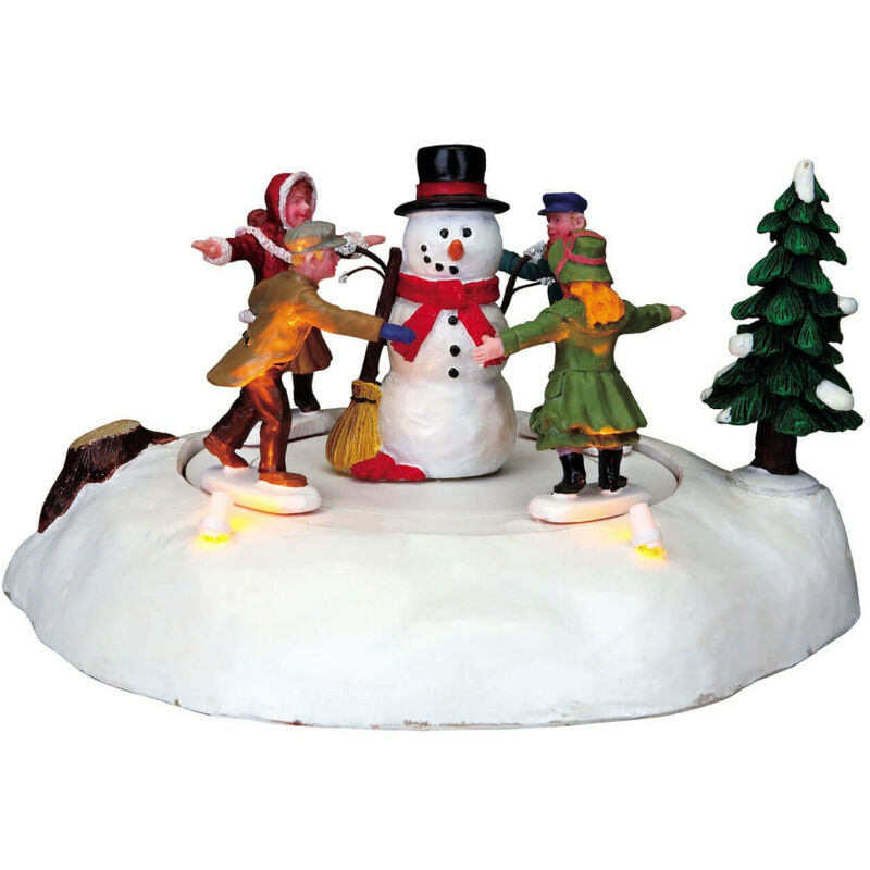 Le joyeux bonhomme de neige Lemax