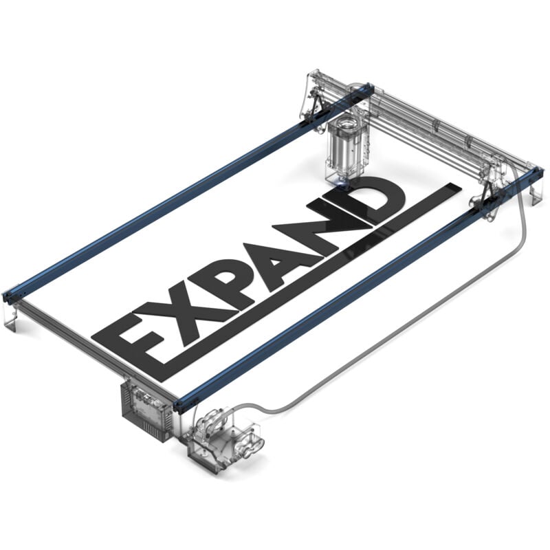 Sculpfun - Le kit d'arbre d'expansion de zone de gravure de la série S30 est utilisé pour étendre la machine de gravure S30/S30 Pro/S30 Pro Max, la