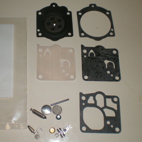 Le kit de révision du carburateur Walbro K15-WJ comprend un joint de diaphragme et une bague d'étanchéité, adaptés aux carburateurs de la série Walbro WJ.