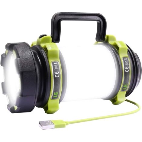 LE Lampe Camping LED, Lanterne Camping Rechargeable 2600mAh