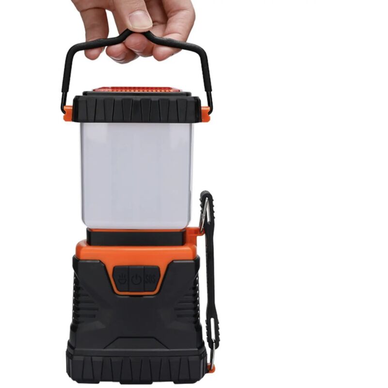 Lampe de camping à LED, puissante lampe de camping 1000lm, luminosité réglable, lampe de camping étanche, adaptée au camping, à la pêche, à la
