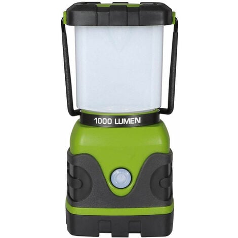 Le Lanterne Camping LED, Lampe Camping Puissante 1000lm, Luminosité Réglable, Eclairage Camping Etanche, pour Camping, Bivouac, Pêche, Randonnée, Cave, etc.（USB）