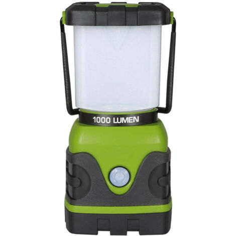 Le Lanterne Camping LED, Lampe Camping Puissante 1000lm, Luminosité Réglable, Eclairage Camping Etanche, pour Camping, Bivouac, Pêche, Randonnée, Cave, etc.（USB）
