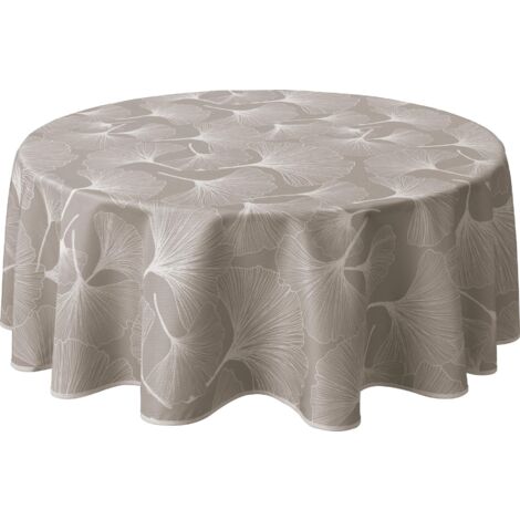 Le linge de Jules Tovaglia antimacchia rotonda Biloba 160 cm