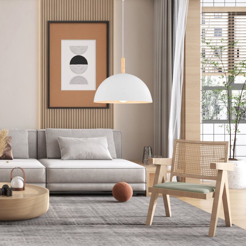 Le Lustre Blanc Arturesthome en minimaliste , adaptée pour le restaurant, la chambre à coucher et le salon,D40 cm x H20 cm