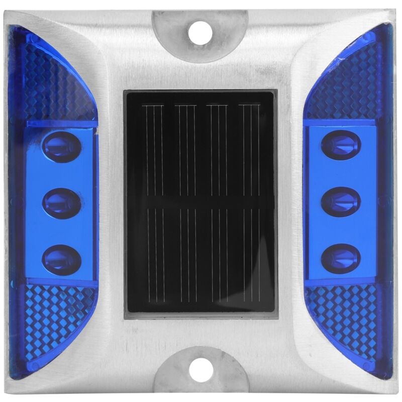 Le marqueur de sol d'énergie solaire de LED allume la pointe extérieure imperméable d'autoroute d'allée de route LampBlue