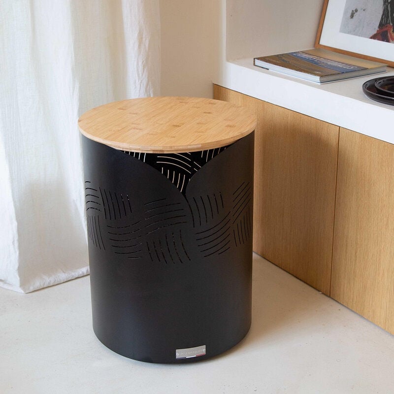 Le Marquier - Réservoir à granulés rond Essentiel - Capacité 30 kg