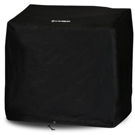 Le Marquier – Housse de protection plancha 65x40x20cm AGR107A – Polyester enduit PVC – Déperlant et anti-UV – Compatible 1 et 2 brûleurs