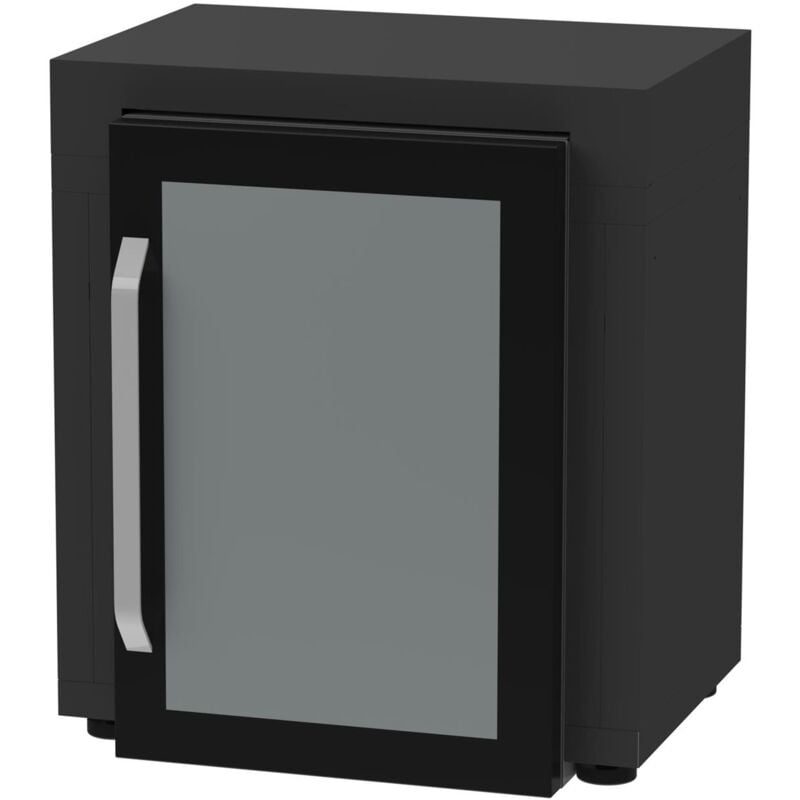 Le Marquier - Meuble Frigo 80 x 55 cm Noir