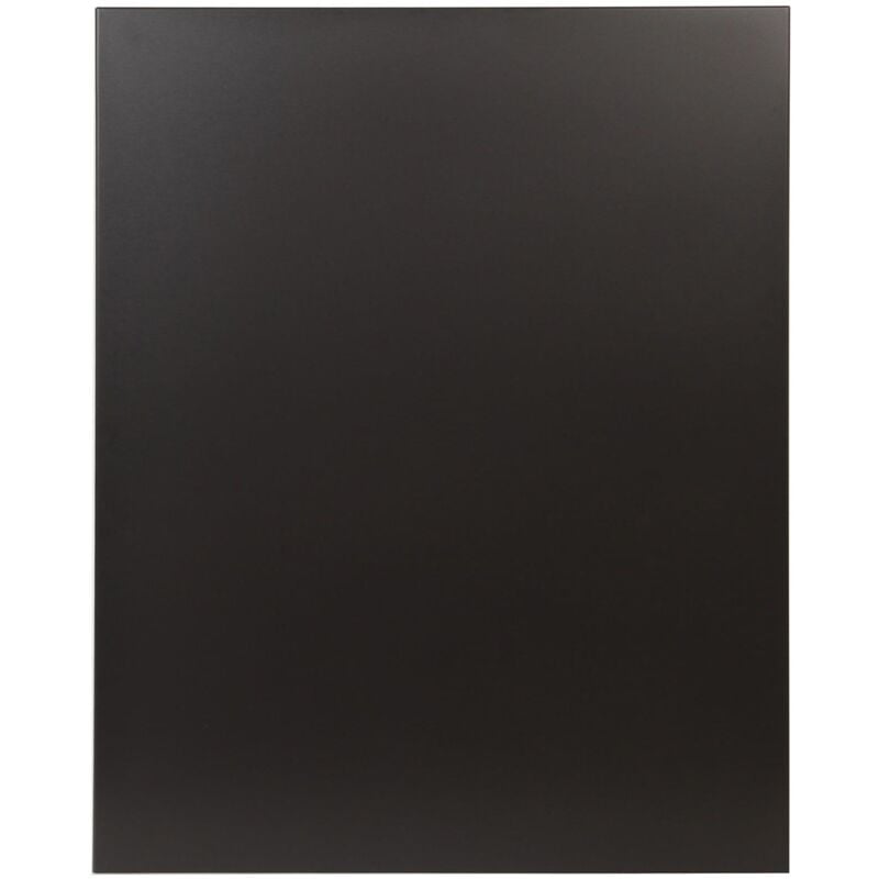 Le Marquier - Plaque Murale Unie Noire L80 H100