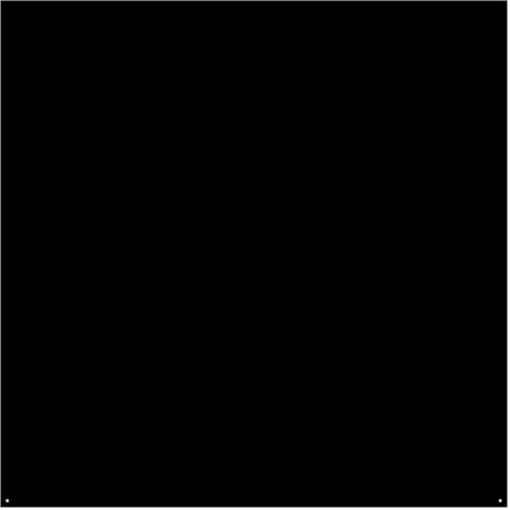 Le Marquier – Plaque de sol en acier thermozingué pour brasero – Dimensions L75 x P0,2 x H75 cm – Protection robuste pour espaces extérieurs