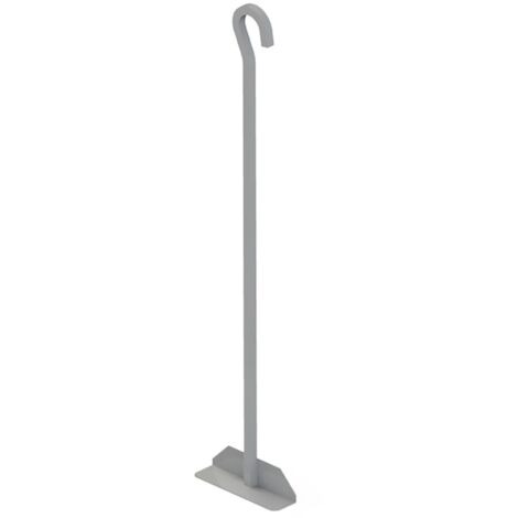 Le Marquier – Raclette à cendre vernis 10 x 3 x 45 cm – Acier vernis – Certifié 'Origine France Garantie' – Fabrication française