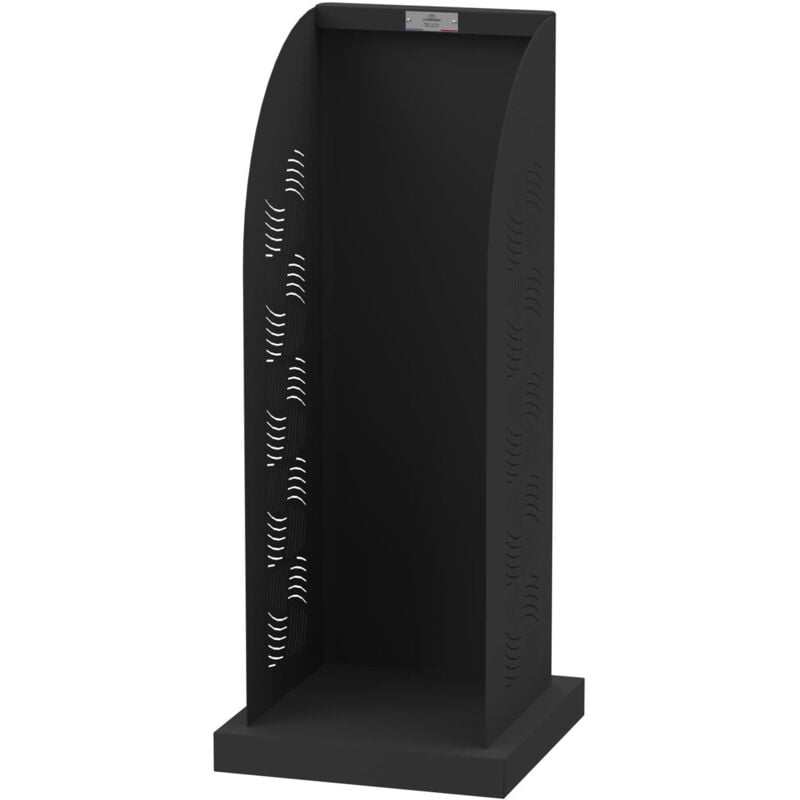 Le Marquier - Range bûches Essentiel Noir 95cm