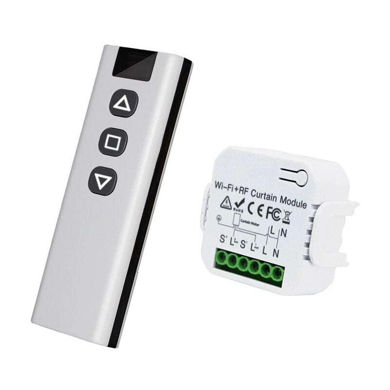 Coocheer - Le module de volet roulant sans fil, utilisé pour les interrupteurs sans fil de volets roulants et de stores, se compose d'une