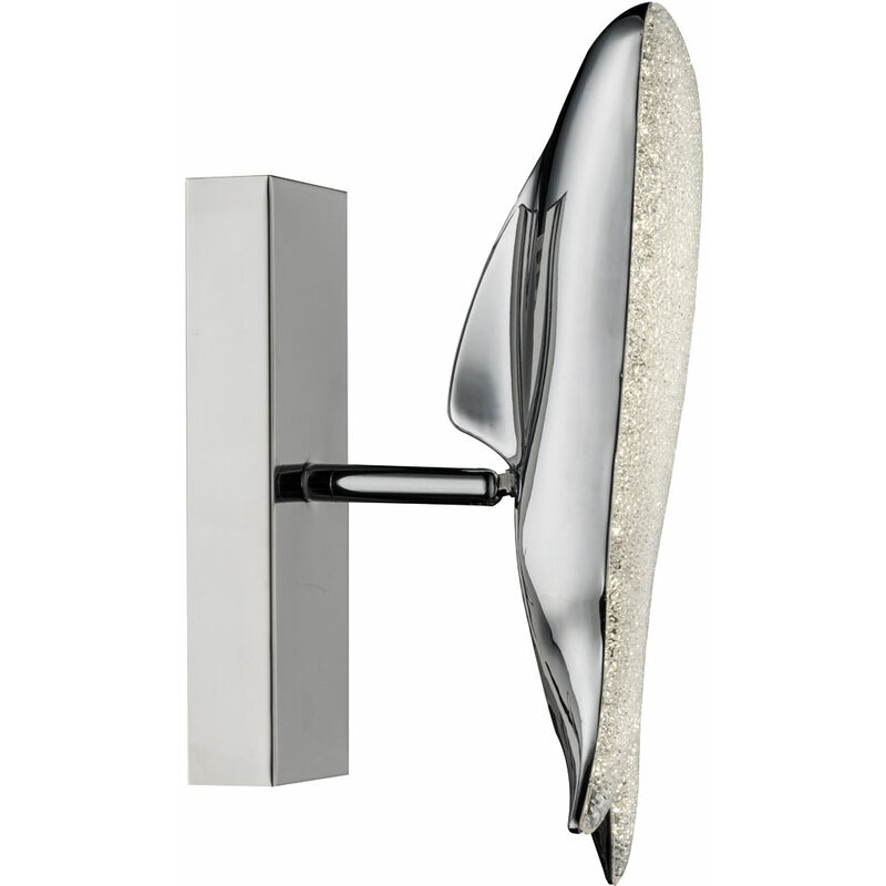 Applique murale led aspect baleine cristal spot orientable salon cuisine