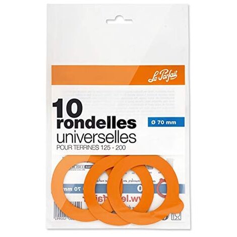 LE PARFAIT - Rondelle universelle Le Parfait 2 oreilles Ø70 sachet 10