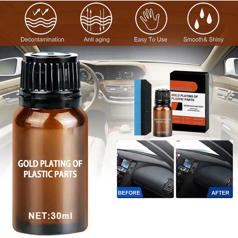 Le parti in plastica rinnovano il restauratore