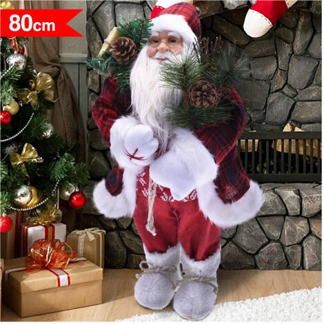 Le Père Noël élégant 80cm En Plastique