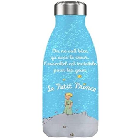 Le Petit Princ Bottiglia Thermos Azzurro Cielo, Metallo, Multicolore, Unica