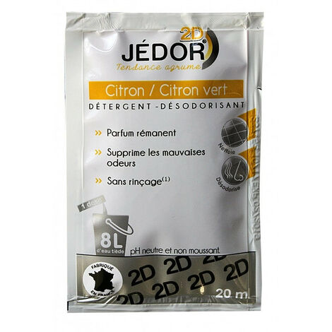Le Plus De L'Entretien – Dosettes 2D détergent nettoyant désodorisant parfum floral – Lot de 100 dosettes – Nettoyage en profondeur avec fragrance fraîche