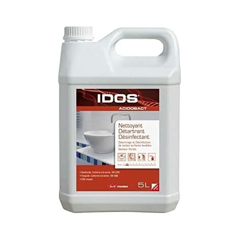 Le Plus De L'Entretien – Nettoyant détartrant désinfectant parfumé 5L – Élimine tartre et impuretés – Pour usage domestique et professionnel