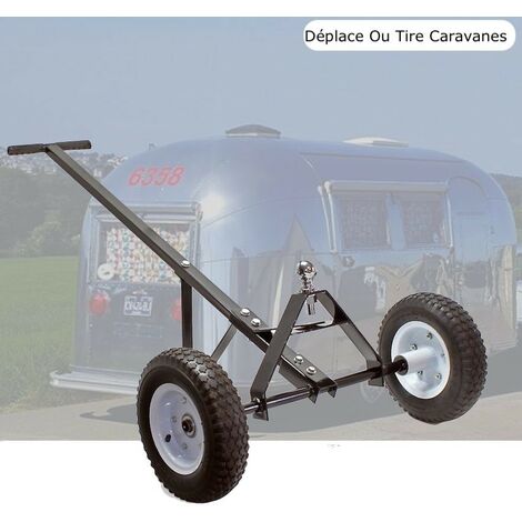 Le Poisson Qui Jardine – Déplace caravane à main – Capacité de charge 270 kg – Dimensions 110x72x30 cm – Mécanisme de traction ergonomique