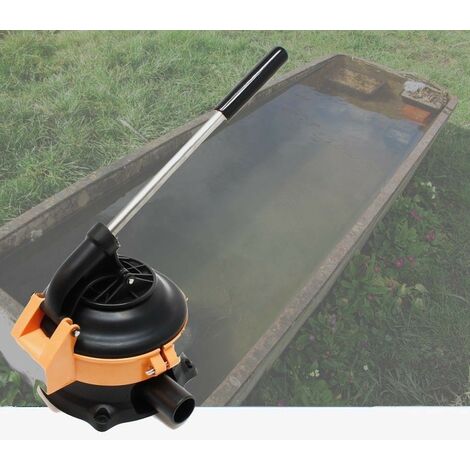 Le Poisson Qui Jardine – Pompe manuelle 1200 l/h – Hauteur de refoulement 4m – Matériaux professionnels – Pour filtres de bassin et fontaines