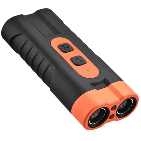 Le pour les chiens, dispositifs dissuasifs de l'écorce de chien avec lampe de poche LED, Silenceur d'aboard d'arrêt de bouclier d'écorce, sifflet d'arrêt adapté à l'entraînement pour améliorer le mau