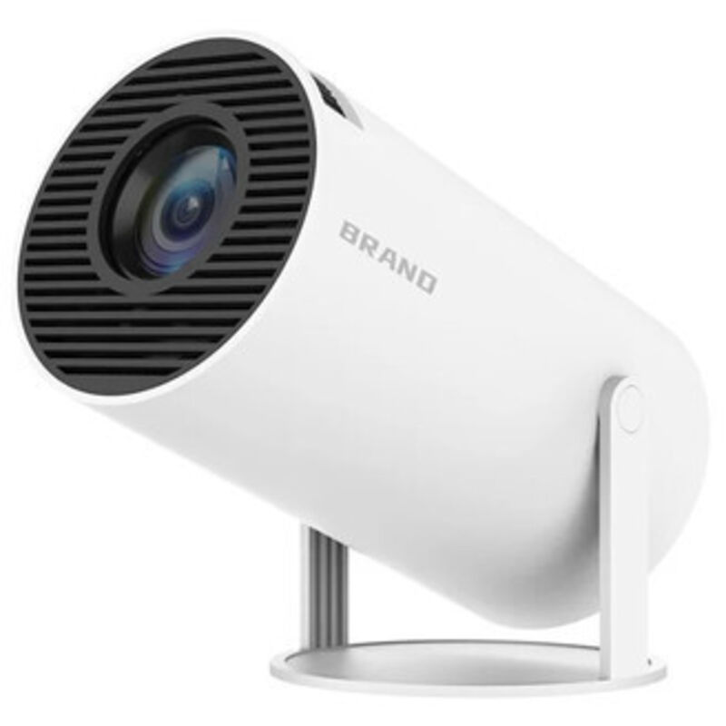 Le projecteur Hy300 Pro Full HD est un projecteur LCD 4K Ultra HD portable pour une utilisation à domicile, parfait pour le salon, .
