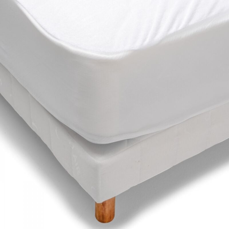 Bleu Calin - Protège-matelas imperméable et respirant - 140x190cm