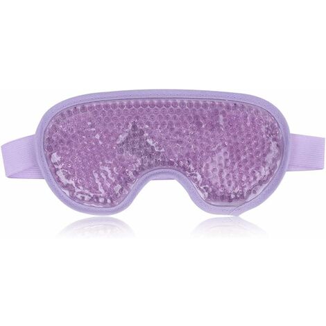 Masque Yeux Froid Masque Des Yeux Gel Gonfls, Cernes, Migraine Rutilisable  Poche De Glace En Yeux Pour Thrapie Froid Chaud (bleu)