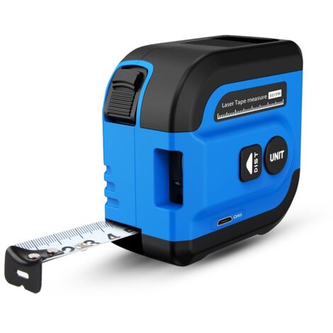 Le ruban de mesure télémétrique laser Noyafa NF-2260L est un ruban de mesure télémétrique laser numérique qui peut être chargé avec un chargeur portable et qui est utilisé pour la mesure des distances