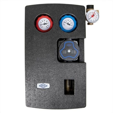 Le Sanitaire – Station solaire circulateur PWM 4 x 3/4' FM – Laiton – Pression max 6 bar – Température service 120°C – Entraxe 130mm