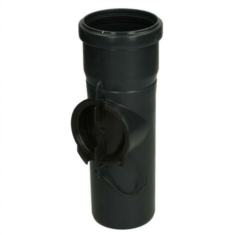 Le Sanitaire – Trappe de visite 80 mm avec porte – Plastique – Épaisseur 2 mm – Garantie 6 ans – Pour espaces confinés jusqu'à 5000 Pa