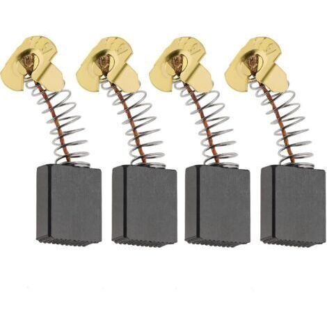 Le Seigneur des Outils - 2 paires de balais de charbon pour moteur, compatibles avec Bosch PTS10 MK et Einhell RT-TS 1725, RT-SM 305 L et KGSZ 3050. Accessoires pour outils électroportatifs. Dimension