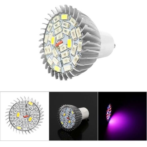 Le spectre complet de 28W a mené l'ampoule croissante de lampe de lumière pour l'usine de fleur 85V-265V GU10