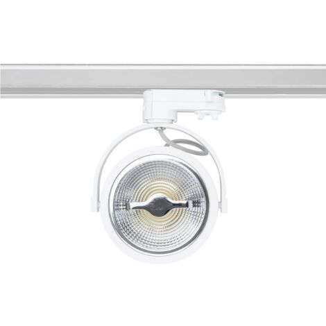 LEDKIA LIGHTING Spot Led Dora 30W Blanc pour Rail Monophas/é Blanc Neutre 4000K