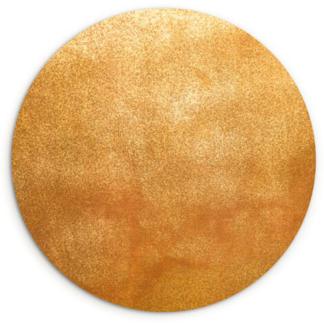 LE TABLEAU Fer - Rouille - Or - Métal - Luxe Décoration Murale 150x150 cm