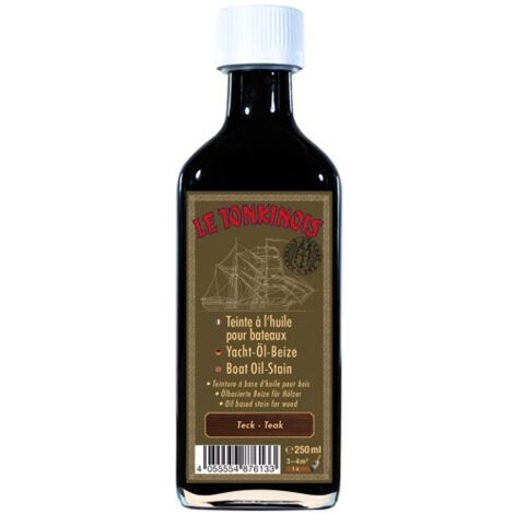 LE TONKINOIS - Huile teintée teck 0.25l