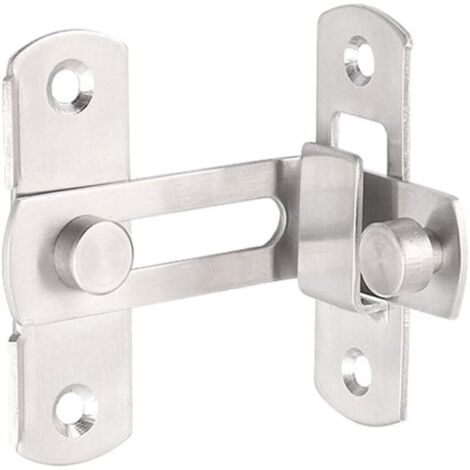 Le verrou de la porte 90 Verrouiller la porte Verrouillage de la porte à angle droit en bas(L)