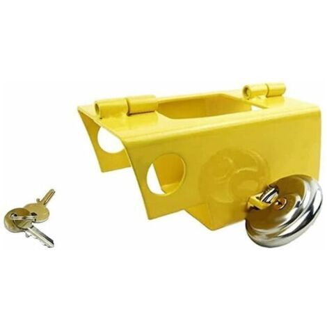 Le Verrouillage de l'attelage pour Caravane/remorque Robuste en Acier avec Cadenas