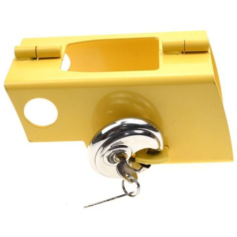 Le Verrouillage de l'attelage pour Caravane/remorque Robuste en Acier avec Cadenas