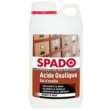 PROVEN ORAPI SPADO - Acide Oxalique - Nettoyant Multi-Usage Maison et Extérieur - Efficacité Professionnelle - 750 g