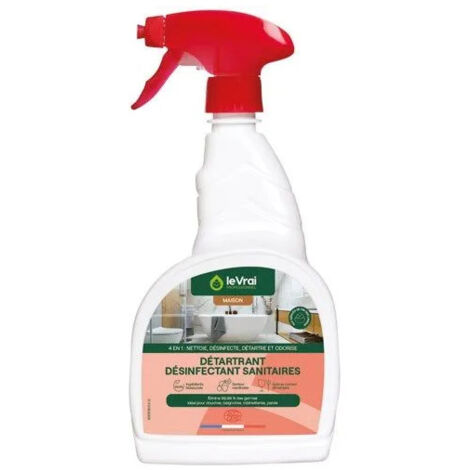 Le Vrai détartrant sanitaires, 750 ml