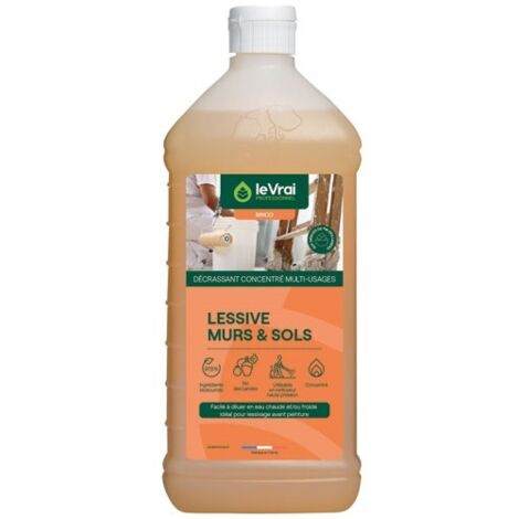 LE VRAI PRO BRICO - Lessive murs et sols 1 L